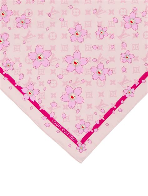 takashi murakami louis vuitton scarf|Louis Vuitton murakami cherry blossom.